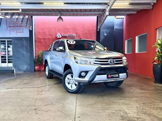 TOYOTA HILUX 2.7 SRV 4X2 CD 16V FLEX 4P AUTOMÁTICO